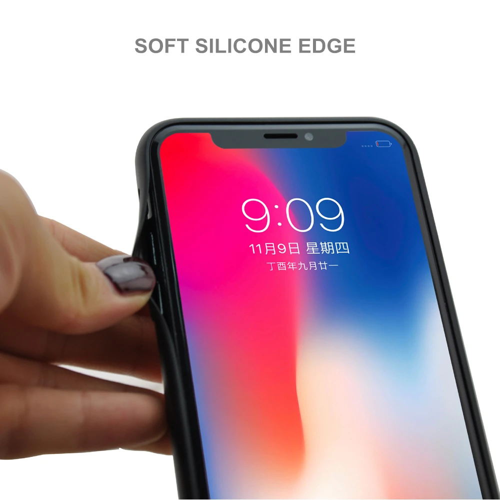 Ультратонкий чехол с внешним аккумулятором NTSPACE 6000 мАч для iPhone Xs Max портативные