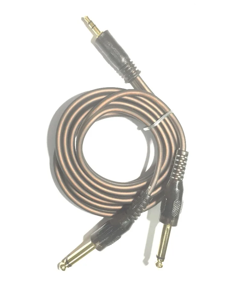 

Laptop 3.5mm Jack to Mixer 2 x 6.35mm Mono Jacks Cable Lead
