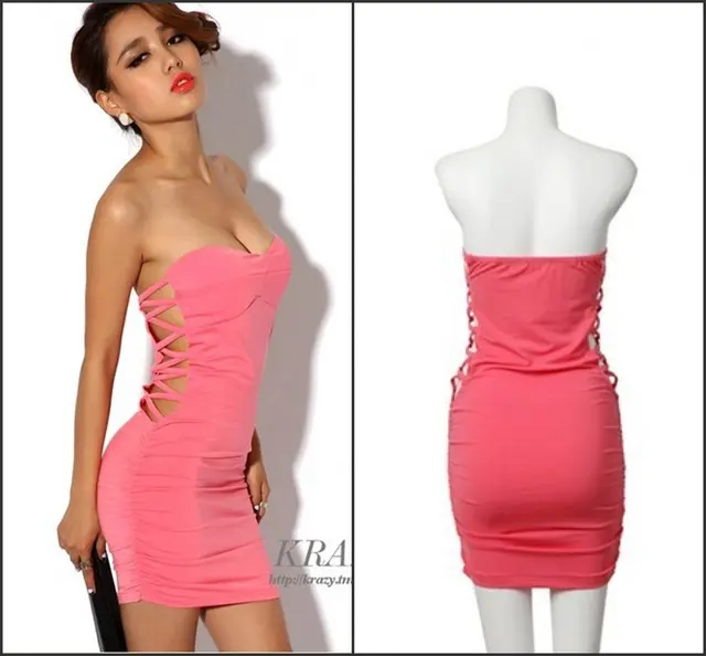 Low-Cut Cocktail Dress