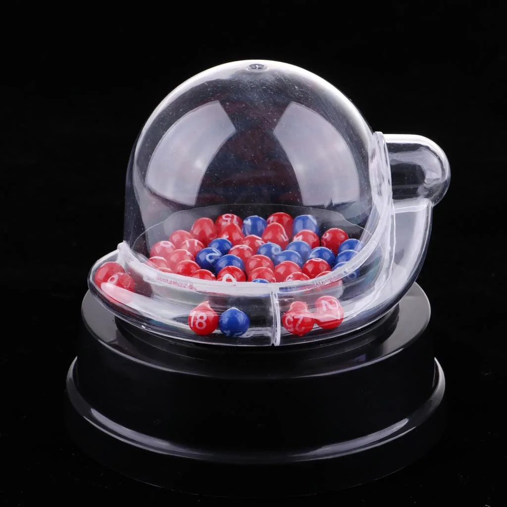 Electric Lucky Number Picking Machine Lottery Bingo Games Shake Lucky Ball