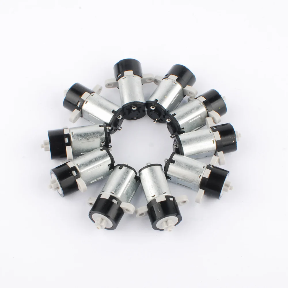 

5pcs DIY robot Micro DC motor gear reducer DC3V-5v 68-125RPM