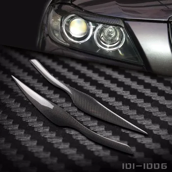 

Fit for BMW E90 3 Series 320i 323i 325i 330i 335i carbon fiber light eyebrow