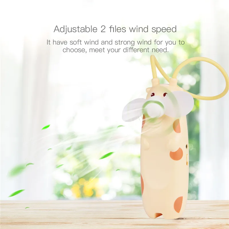 

Portable USB Rechargeable Hand held Mini Fan with 2 Files Wind Speed Cooling Fan For Office Home Outdoor Cooling Fan