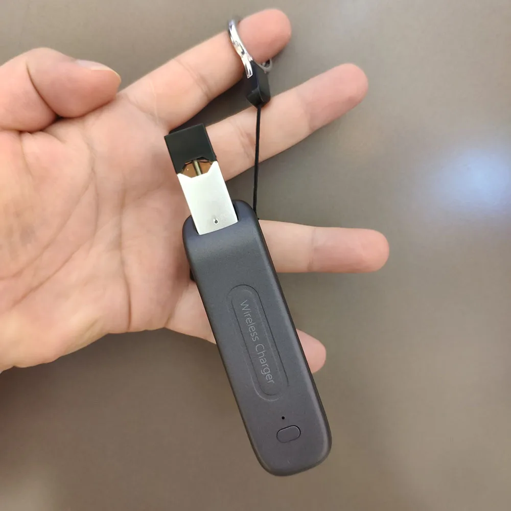 Latest battery box Wireless Charger For JUUL With lanyard Anti-lost Qi Wireless Charging Accessories