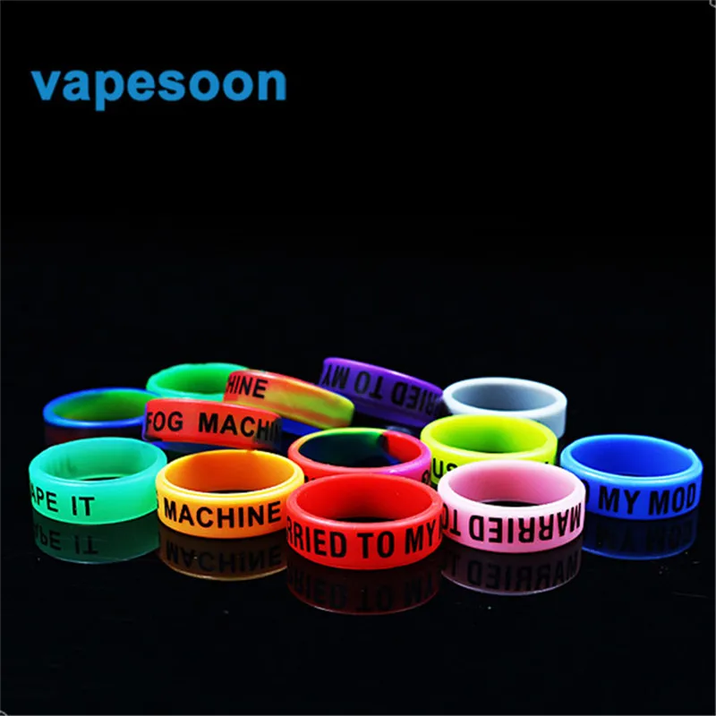 

2pcs VapeSoon Vape Band Ring For Mechanical Mod RDA RBA MELO3 MINI IJUST 2 etc 1pcs
