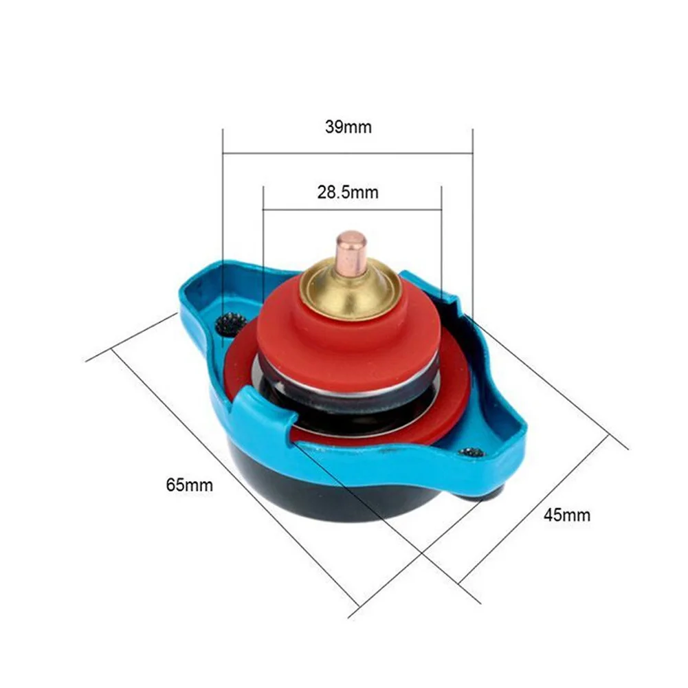 Универсальный автомобильный мотоциклетный резервуар для воды термостатический колпачок радиатора крышка с термометром аксессуары 0,9/1,1/1,3