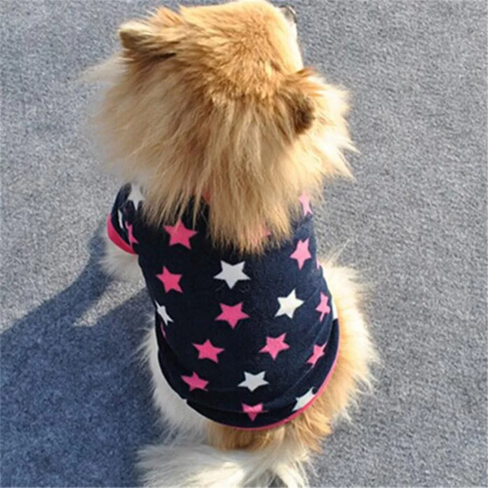

New XS/S/M/L 1PC Fashion Pet Dog Cat Villus Warm Clothes Puppy Doggy Apparel Clothing Cotton #01