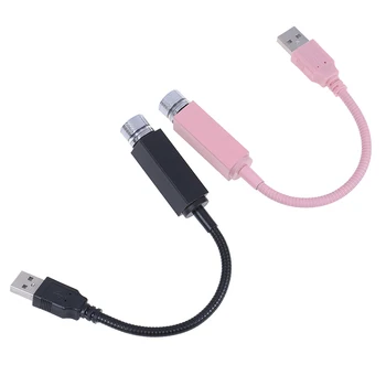 

JETTING New 1PCS Universal LED Car Atmosphere Lamp Interior Ambient Star Light Flexible USB Plug Novelty Lighting Accessories