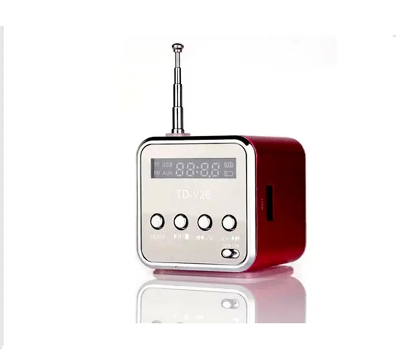 Портативный MP3 музыкальный плеер ЖК-экран усилитель Micro SD TF карта USB диск динамик с fm-радио электронные продукты Радуга