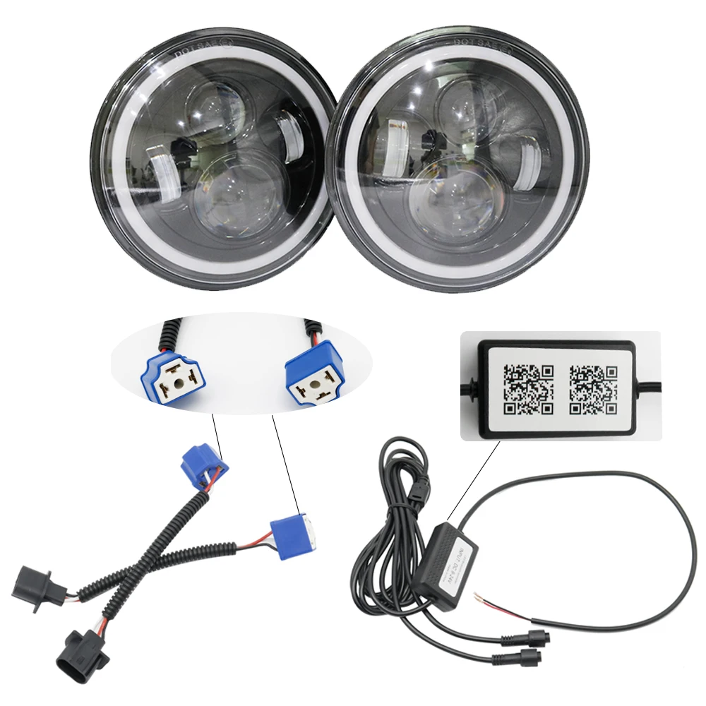 led halo headlight (3)