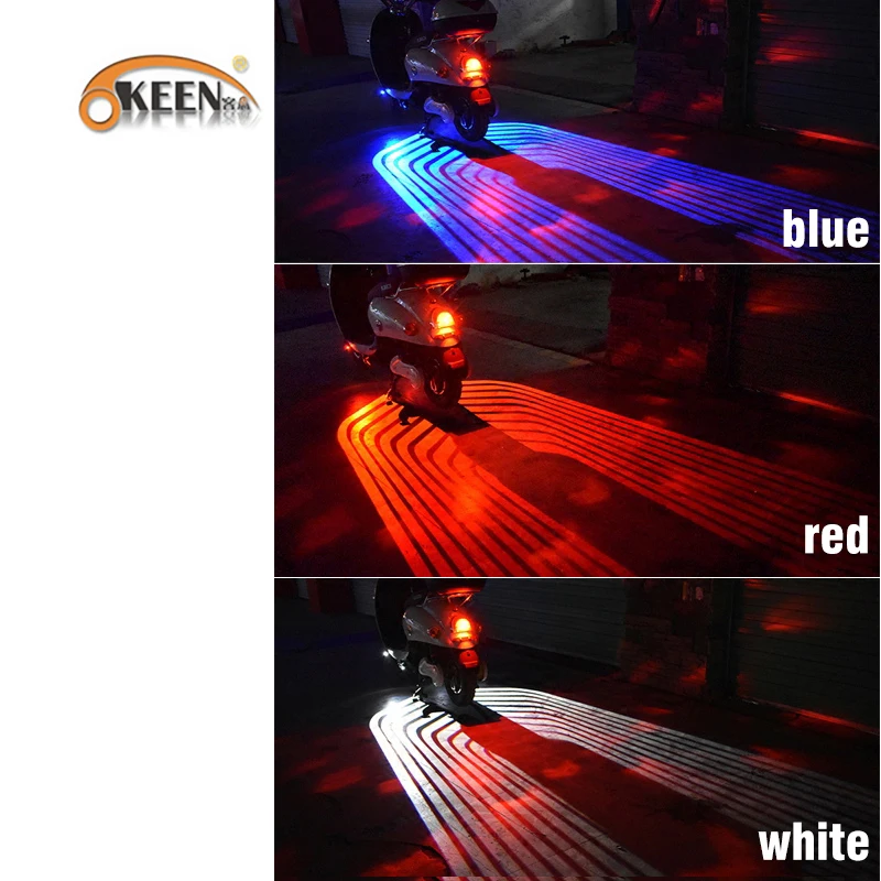 Okeen New Designed Angel Wings Led Light Car Door Light Carpet