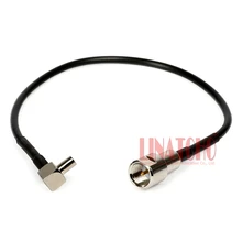 30 см правый угол TS9 мужчины к Предприятию мужской RG174 джемпер соединительный кабель