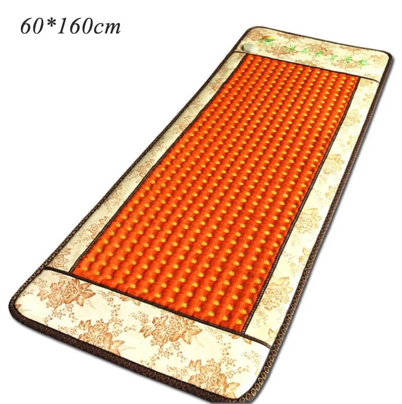 60CMX160CM HANRIVER 220 v loess нефритовый, с германием каменный шар Вэнь Фу матрас pad loess wen fu кровать электрическое Отопление - Цвет: 60CMX160CM