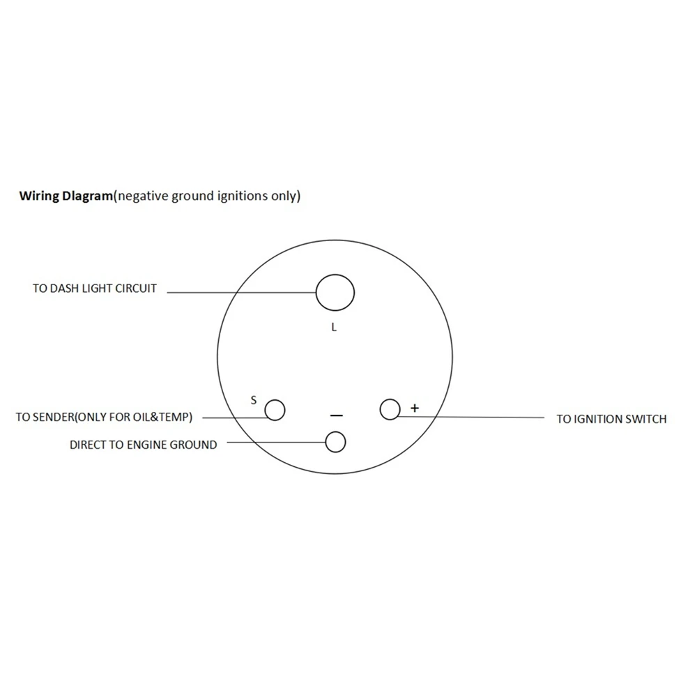 Digital Electric Water Temp Gauge Oil Pressure Indicator Tachometer Temperature Meter 12V DC 52mm for Car Motorcycle