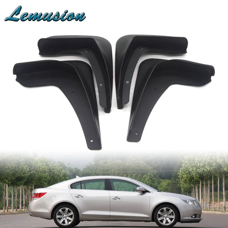1Set Car Front Rear Mudguards For Buick LaCrosse 2010 2011 2012 2013