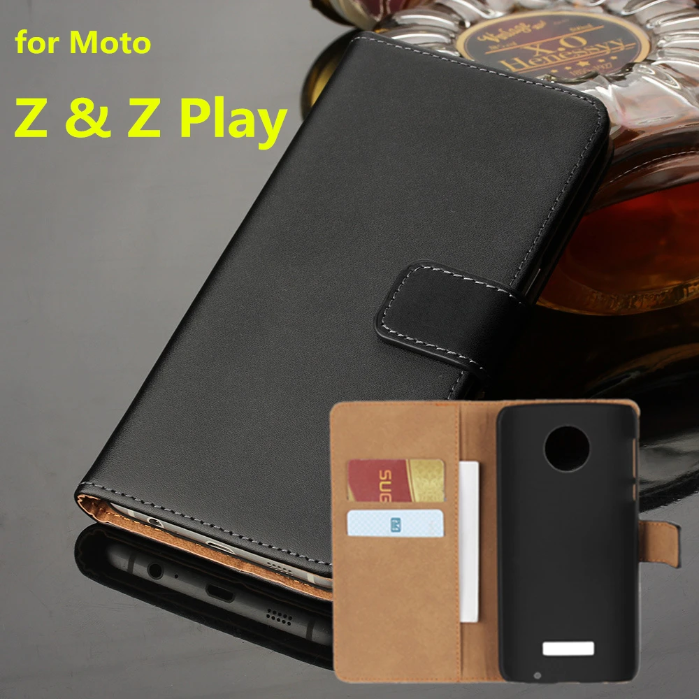 Премиум кожаный откидной Чехол-кошелек чехол для телефона Motorola Moto Z Play для Moto Z держатель для карт чехол для телефона GG