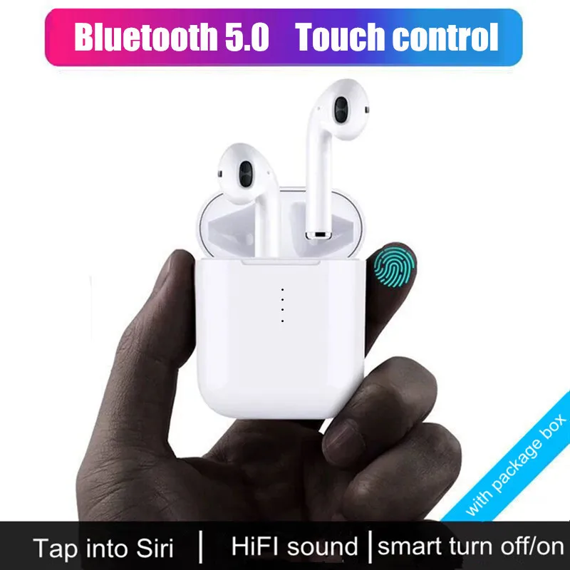 

CALETOP i10 TWS Earbuds Bluetooth 5.0 Wireless Headphones Touch Control 1:1 Handsfree Headsets Wireless Earphones 2019 New i10