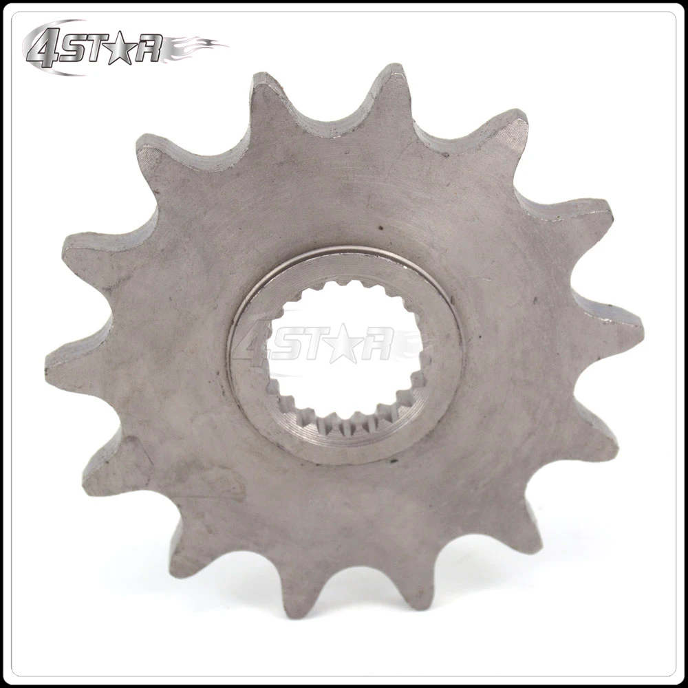 45# High Sthength Steel 13T Front Chain Sprocket For CR CRF CR125R 04-07 CRF250R 04-16 Motorcycle Off Road Motocross Dirt Bike | Автомобили