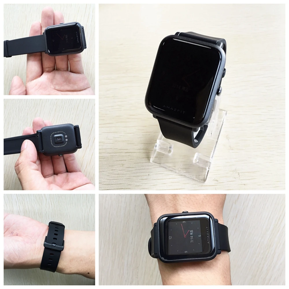 Reloj inteligente Xiaomi Huami Amazfit Bip reloj inteligente Monitor de ritmo cardíaco 45 días de vida de la batería y GPS Gloness para Android IOS sistema de - 4