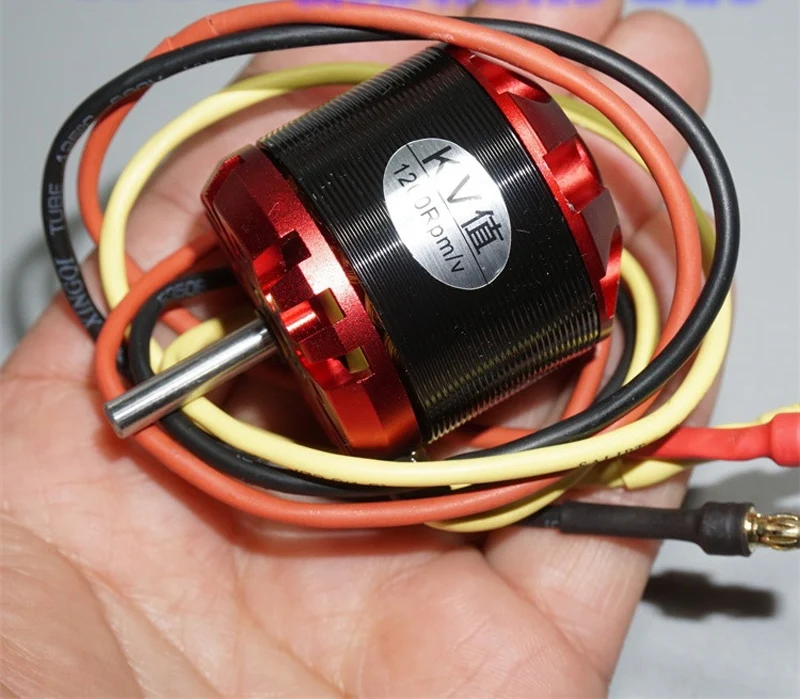 

1PC C3536 Outrunner Brushless Motor High Torque KV1900 Dia 35mm 4mm Shaft DIY Motor Spare Parts for RC Aircraft Drone
