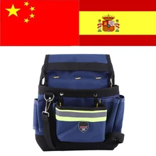 1 шт. электрик поясная сумка держатель для инструментов удобный рабочий Органайзер сумка с ремнем носимая электрик сумка для хранения сумка для инструментов