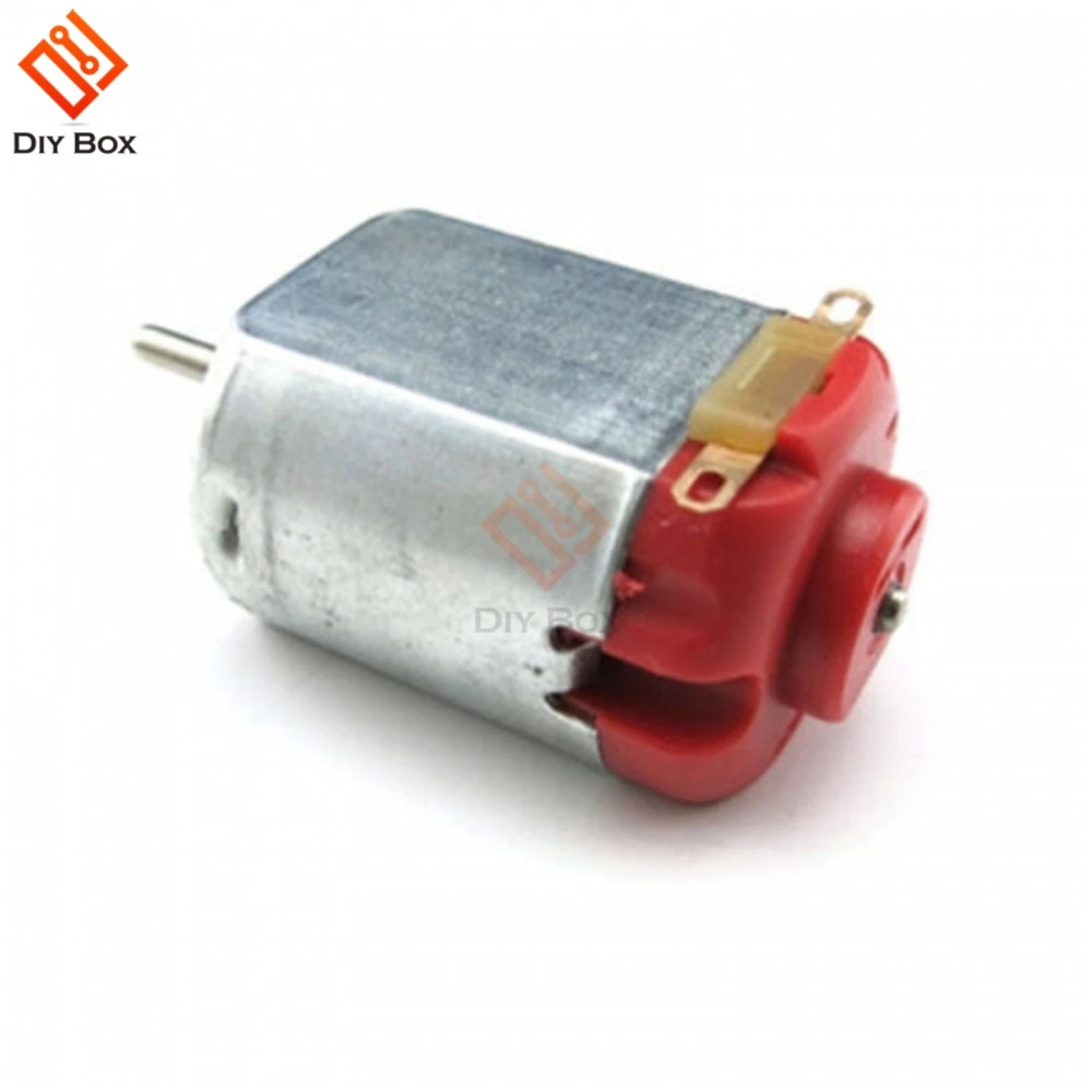 

10PCS R130 DC Motor Type 130 Hobby micro motors 3-6V DC 0.35-0.4A 8000 RPM