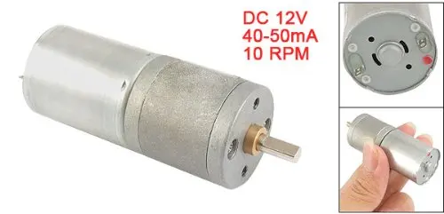 

IMC Hot Electric 2 Pin Connector DC12V 40-50mA 10RPM DC Geared Motor