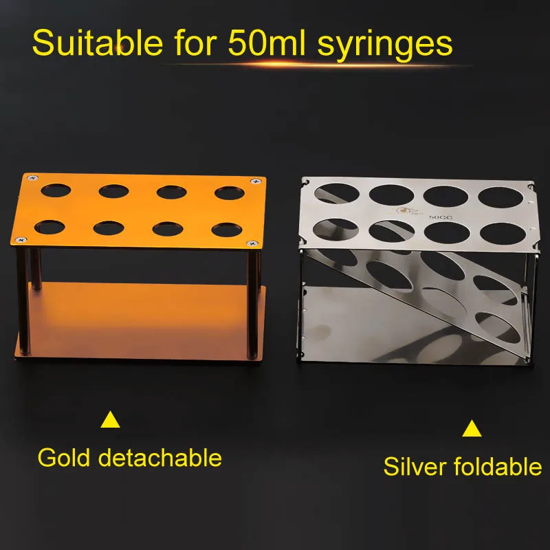 Syringe placement rack cosmetic plastic surgery instrument test tube rest rack placement frame 10ml20ml50ml 2