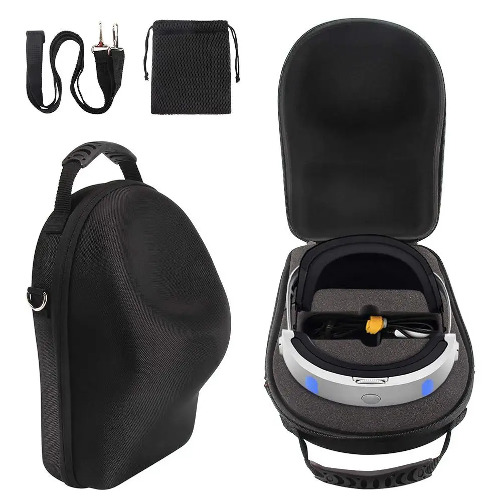 Newest EVA Portable Transport Case Pouch Case For Sony Playstation 4 PS4 VR(PSVR) Virtual Reality Headset