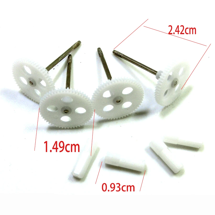 

Main Gear Set Syma X5C X5SC X5SW X5HW X5HC X5UC X5UW Drone Motor Gear Plastic Gear Set Replacement Spare Parts Accessories