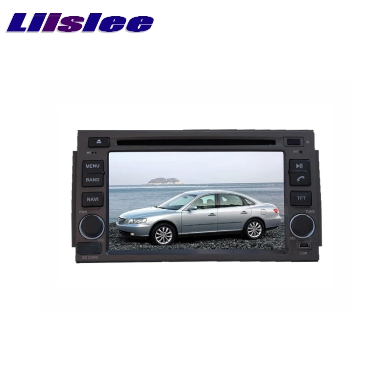 Для HYUNDAI Grandeur TG Azera 2005~ 2011 LiisLee мультимедийный телевизор DVD gps аудио Hi-Fi Радио Стерео стиль навигация NAVI