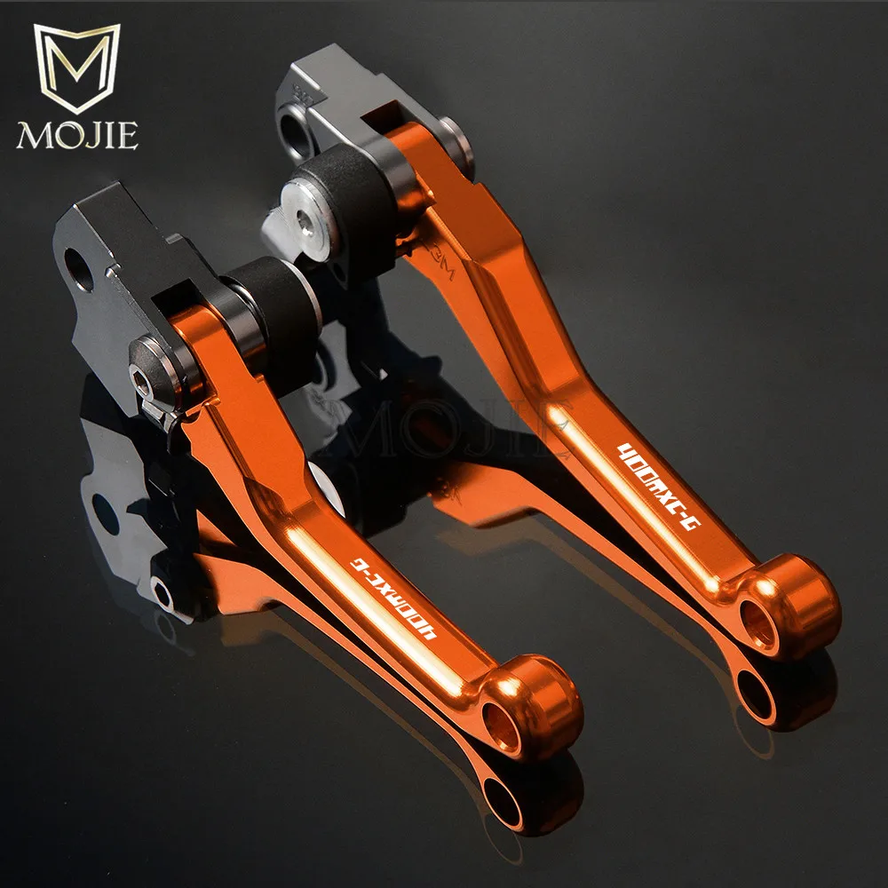 Для KTM 400 EXC-G XC-G MXC-G EXCG XCG MXCG 400EXC-G 400XC-G 400MXC-G 2003-2006 ЧПУ Сводные сцепные рычаги Байк мотокросс - Цвет: 400 MXC-G Orange