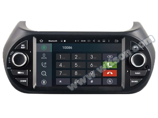 WITSON Android 9,0 4 Гб ОЗУ+ 32 Гб Вспышка 8 Восьмиядерный автомобильный DVD для FIAT Fiorino головное устройство Стерео Авторадио+ DVR/wifi+ DSP+ DAB+ OBD