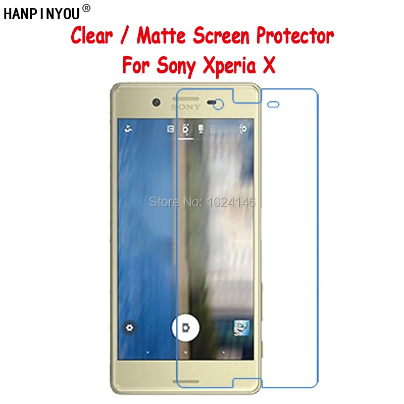 Новая прозрачная/Антибликовая матовая защитная пленка HD для Sony Xperia X F5122 F5121 5 0