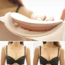 1 пара толстой губки подкладки бюстгальтера с эффектом пуш-ап усилитель съемный бюстгальтер прокладки вставки чашки для Купальника Бикини подкладка