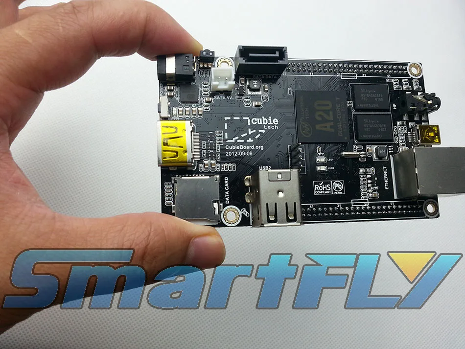 Cubieboard2 A20 Двухъядерный ARM MiniPC Cortex-A7 1 ГБ DDR3 с linux/android/более мощный pcdu/ Raspberry pi/Smartfly team