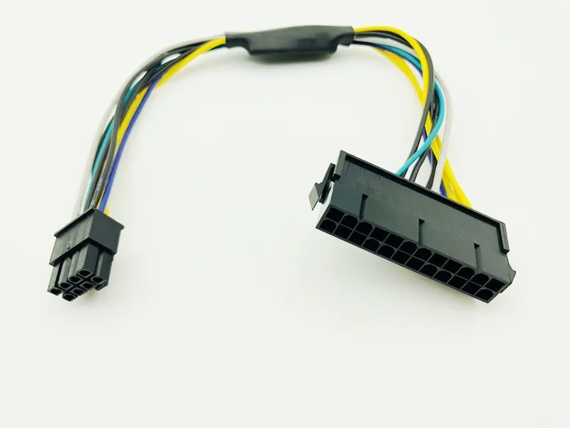 

Power Cable for Dell 30cm 24Pin to 8Pin Optiplex 3020 7020 9020 ATX Power Supply Motherboard Adapter Cable ATX 24P to 8P Cables