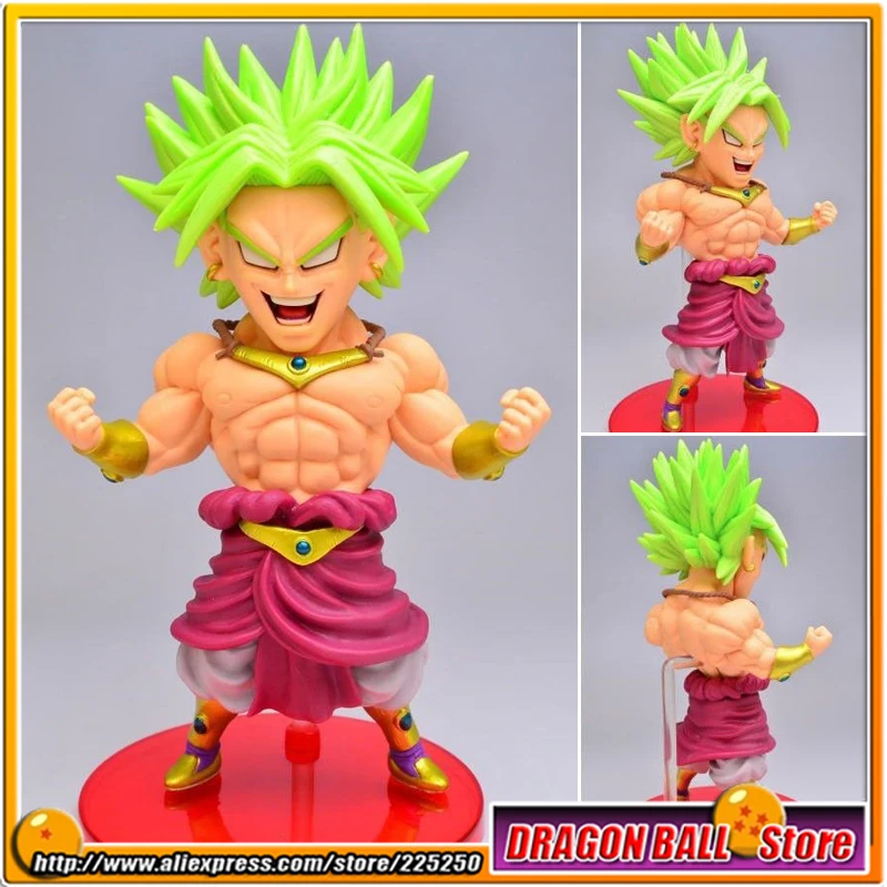 Японский аниме «драгонболл» Dragon Ball Z/Kai Оригинал Banpresto WCF серии Мега игрушки; фигурки героев-Broly Супер Saiyan