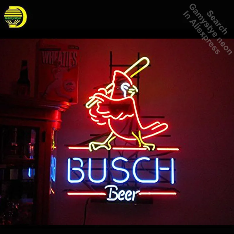 buschbeerNeonLightSignRealGlassTubeneonlightsRecreation