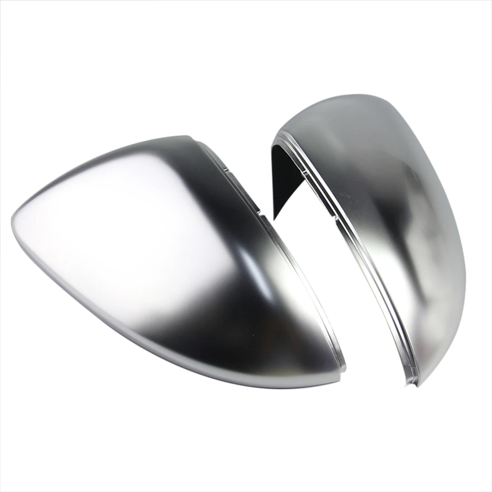 

1 Pair of Matte Shell Protective Car Mirror Cover Rear Rearview Mirror Chrome Mirror Cover for VW Golf 7 Golf 7 GTI Landing