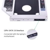 CHIPAL Best 2nd HDD Caddy 12.7mm SATA 3.0 LED Indicator for 2.5 Inch SSD Case Hard Disk Enclosure for Laptop's DVD-ROM CD-ROM ► Photo 3/5