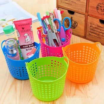 

Free ship!28pc!Creative Home Mini Desktop Multi Storage Basket / portable mesh debris basket / Pen holders/Stationery Holders