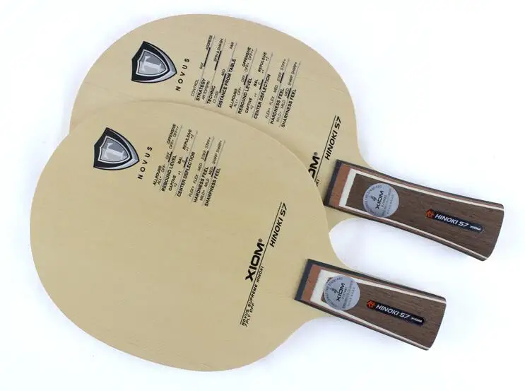 Ракетки XIOM HINOKI S7 японские для настольного тенниса|cypress table tennis|table tennis rackettable blade |
