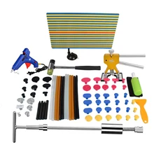 PDR Инструменты Paintless Dent Repair Tools НДР Вмятина Съемник Дент Удаления Комплекта Желтый Отражатель Доска Рука Набор Инструментов Herramentas