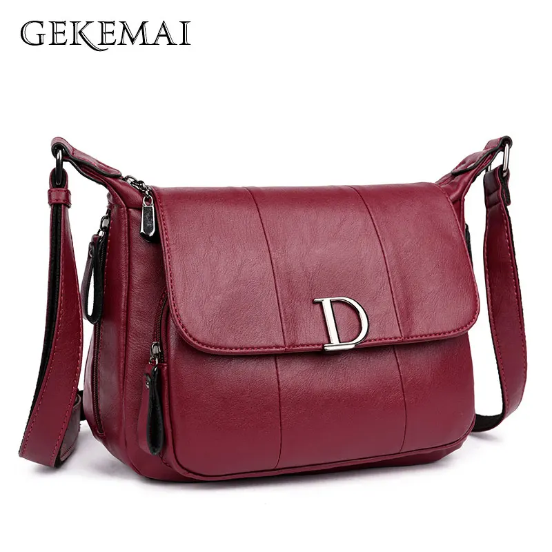 النساء حقائب كتف جلد الغنم أزياء D إلكتروني Crossbody حقائب للنساء الفاخرة حقائب سيدات الإناث رفرف حقيبة صغيرة الكيس