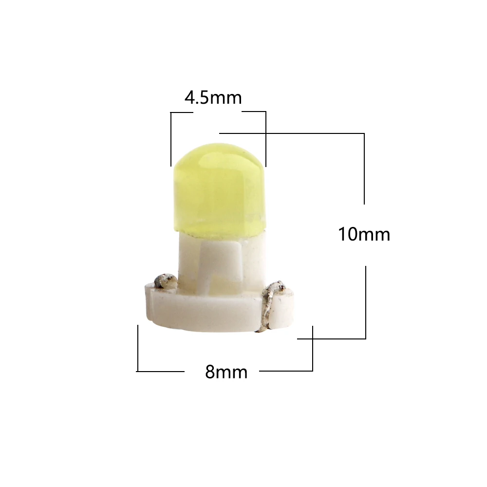 YM E Bright 10X T3 COB 1 SMD F8 12 В приборная панель светодиодные лампы Предупреждение ющий