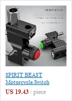 SPIRIT BEAST CB190 мотоциклы выделяют предупреждающие огни 12 В Водонепроницаемые огни Светодиодный фонарь для мотокросса модифицированные аксессуары для укладки