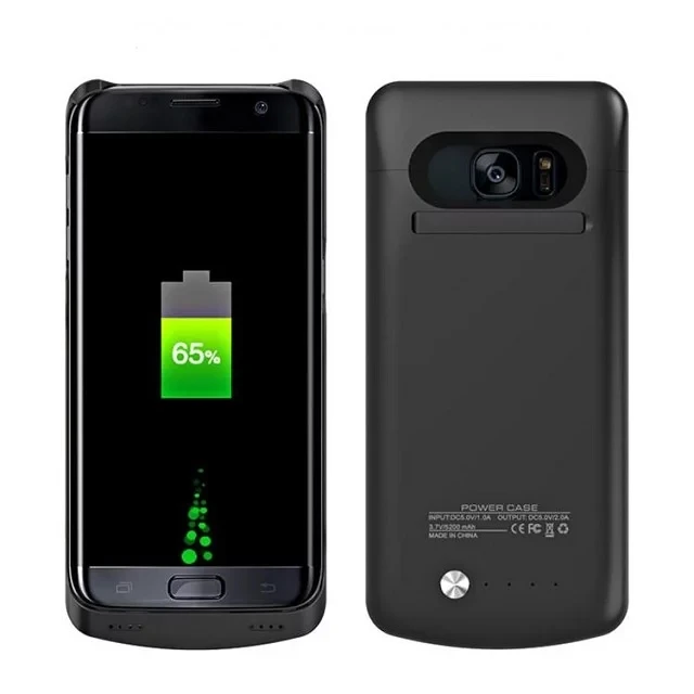 Ultra Slim Backup External Battery Charger Case font b Powerbank b font Cover For Samsung Galaxy