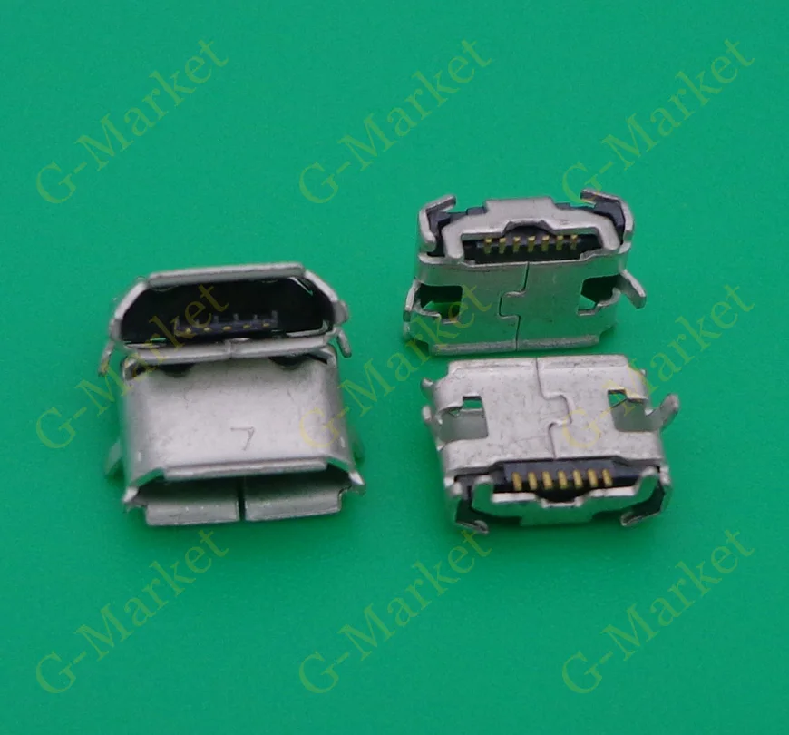Разъем Micro USB V8 для Samsung S8500/S8530/I329/B7300C/M8910 7 PIN 7P 50 шт./лот|socket connector|socket micro usbsocket usb |