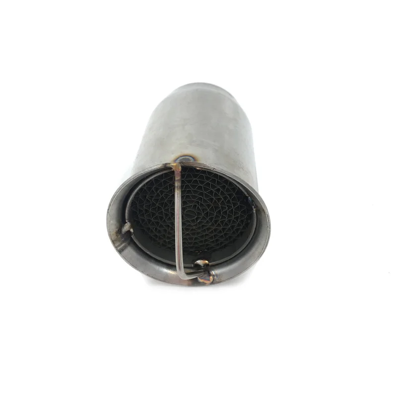 Universal Motorcycle Muffler Exhaust Front Mid End Silencer DB Killer Motorbike Exhaust Muffler Silencer Noise Sound Eliminator (5)
